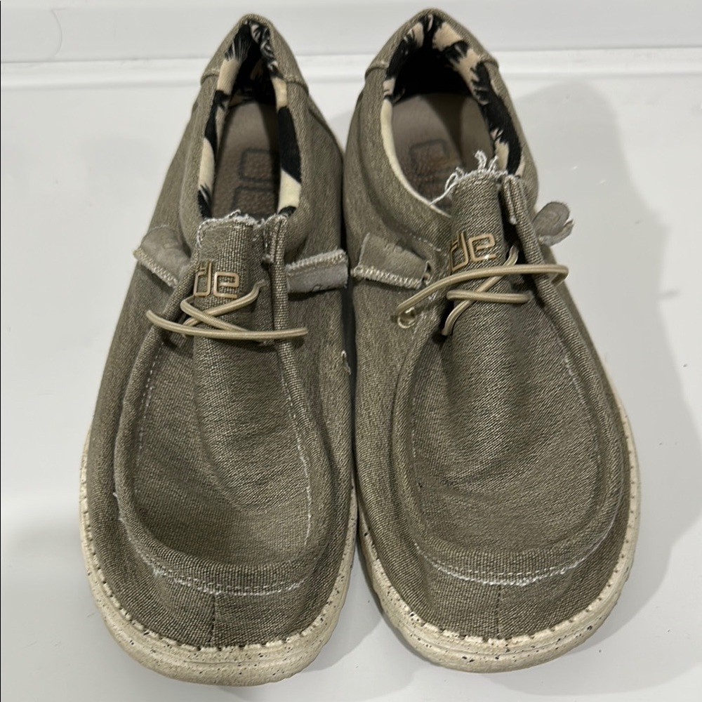 Hey Dude Men's Casual Shoes - Olive